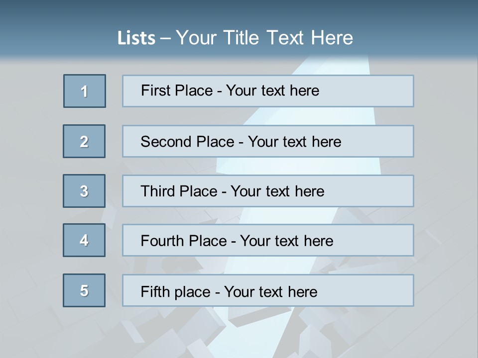 Direction Busy Render PowerPoint Template
