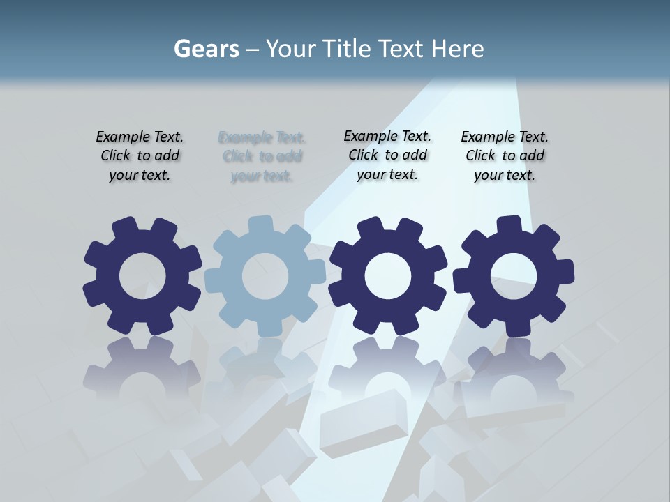 Direction Busy Render PowerPoint Template