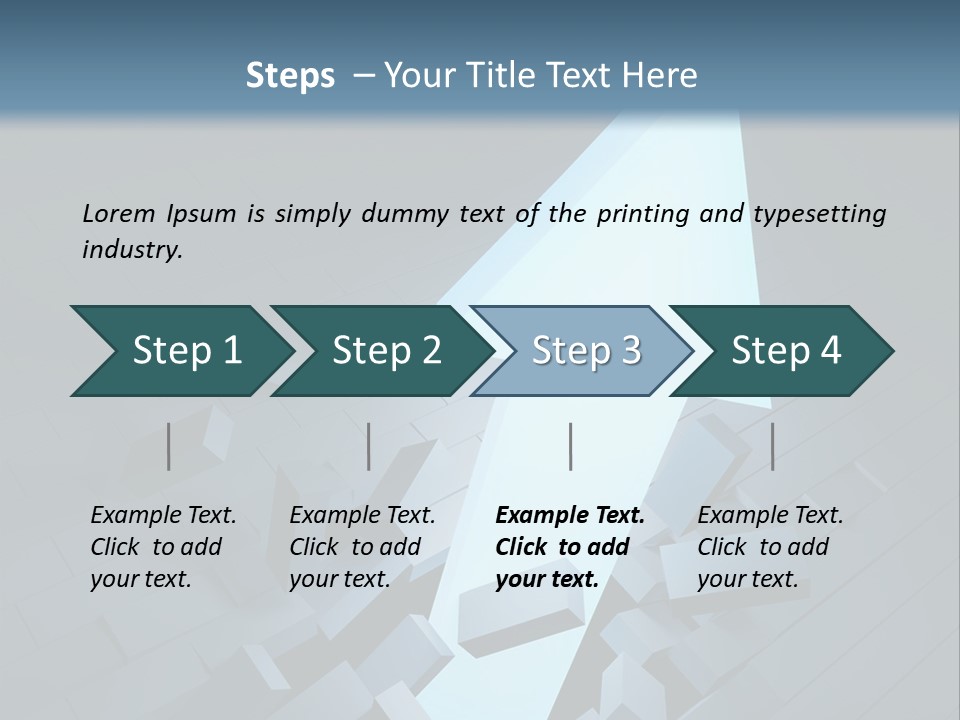 Direction Busy Render PowerPoint Template
