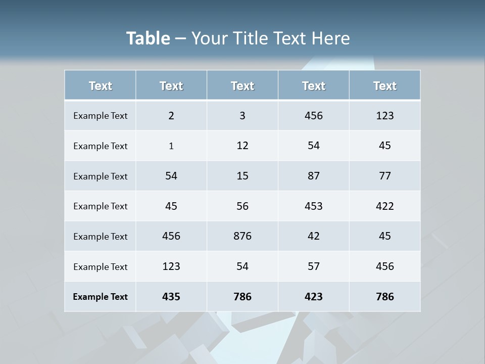 Direction Busy Render PowerPoint Template
