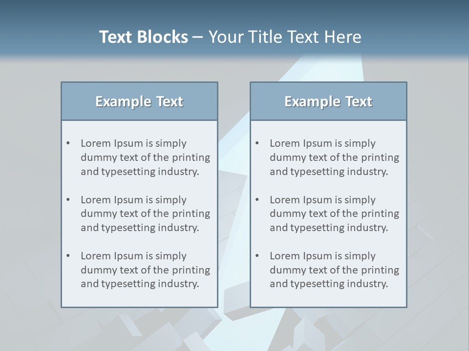 Direction Busy Render PowerPoint Template