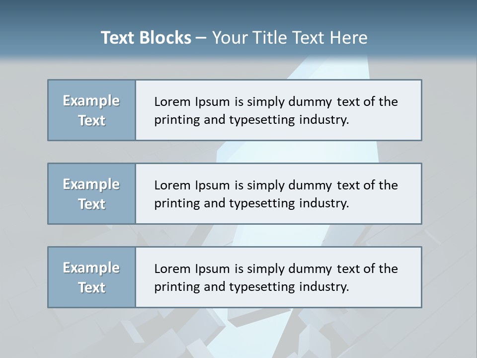 Direction Busy Render PowerPoint Template
