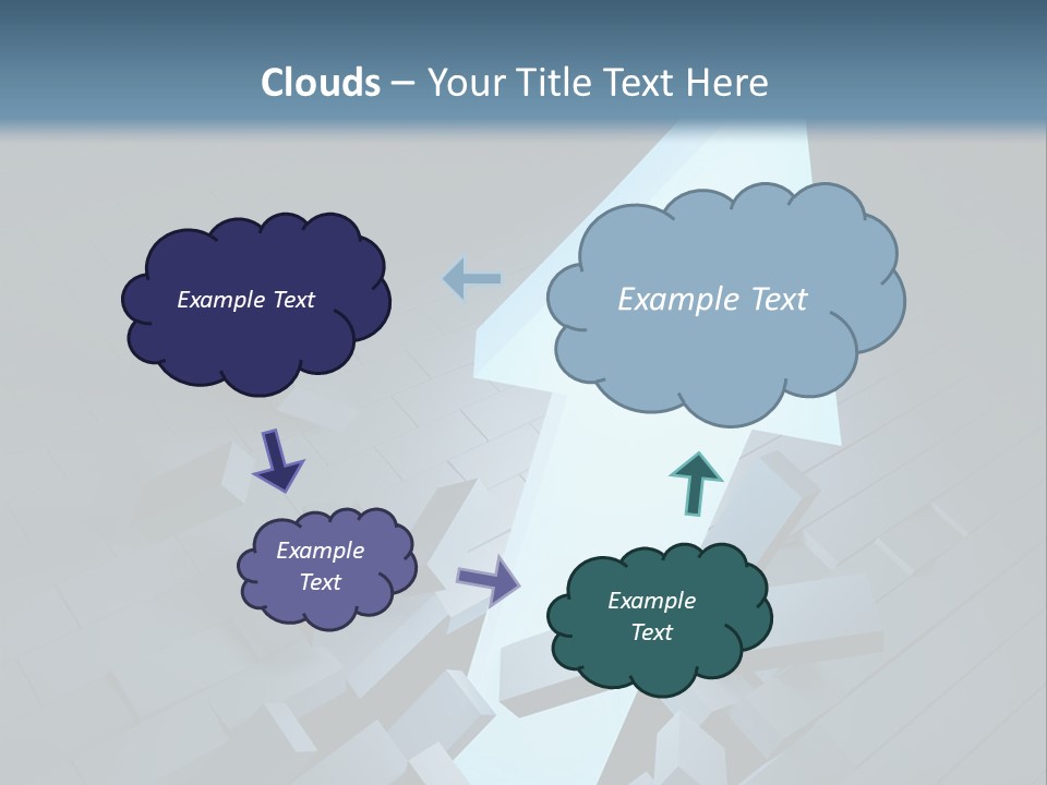 Direction Busy Render PowerPoint Template