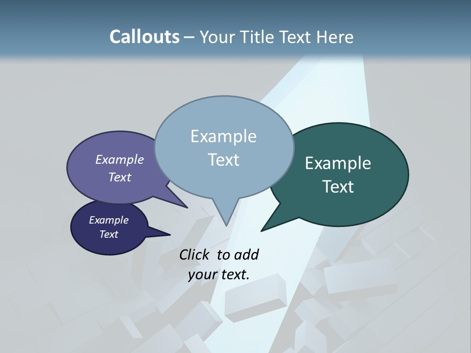 Direction Busy Render PowerPoint Template