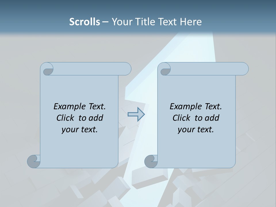 Direction Busy Render PowerPoint Template