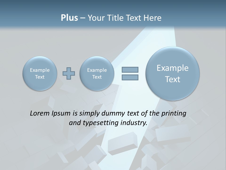 Direction Busy Render PowerPoint Template