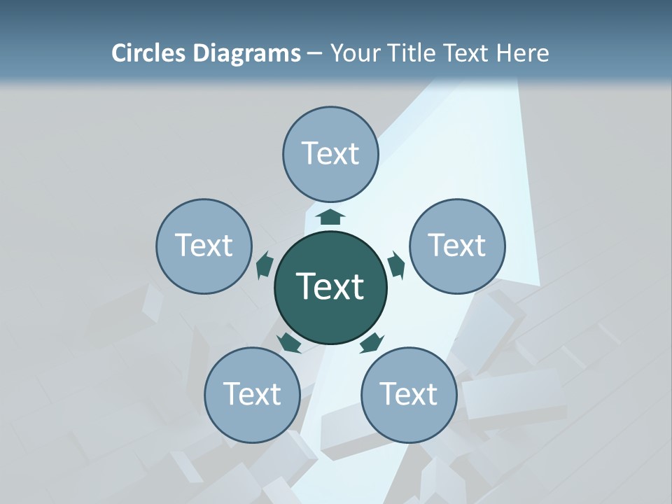 Direction Busy Render PowerPoint Template