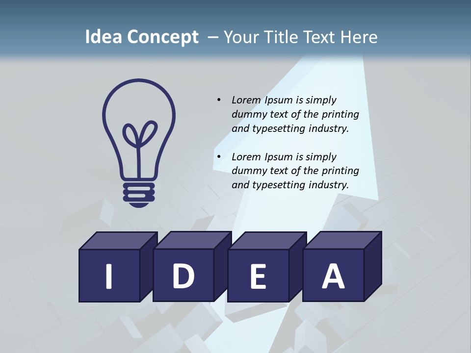 Direction Busy Render PowerPoint Template
