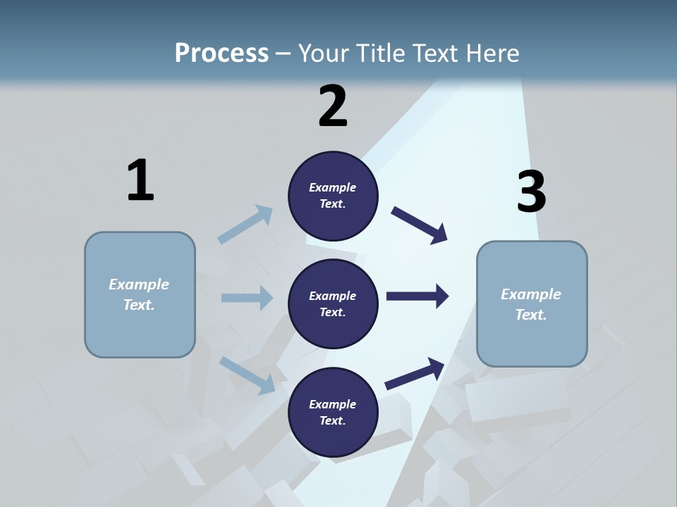 Direction Busy Render PowerPoint Template