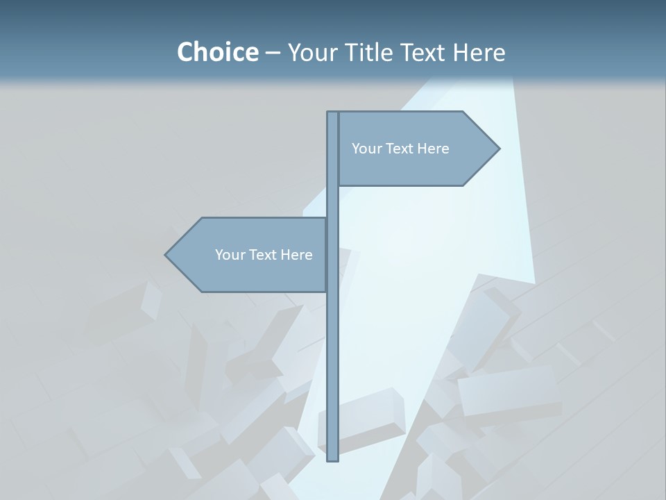Direction Busy Render PowerPoint Template