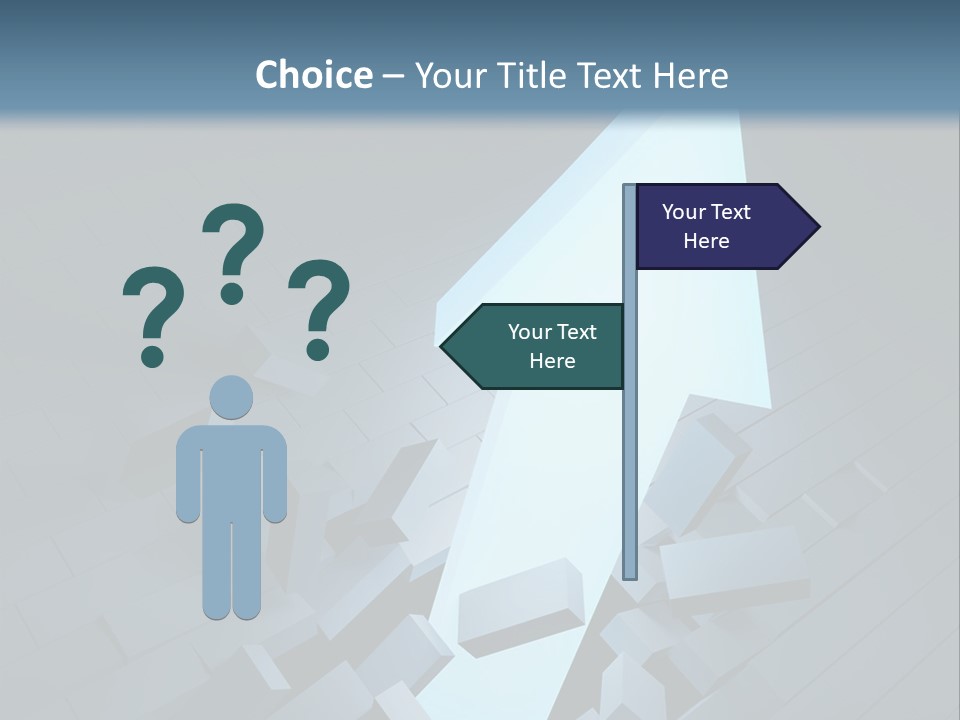 Direction Busy Render PowerPoint Template