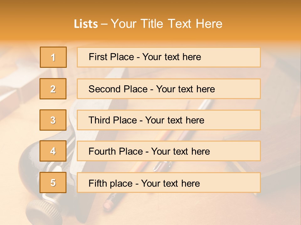 Hobby Curly Measure PowerPoint Template
