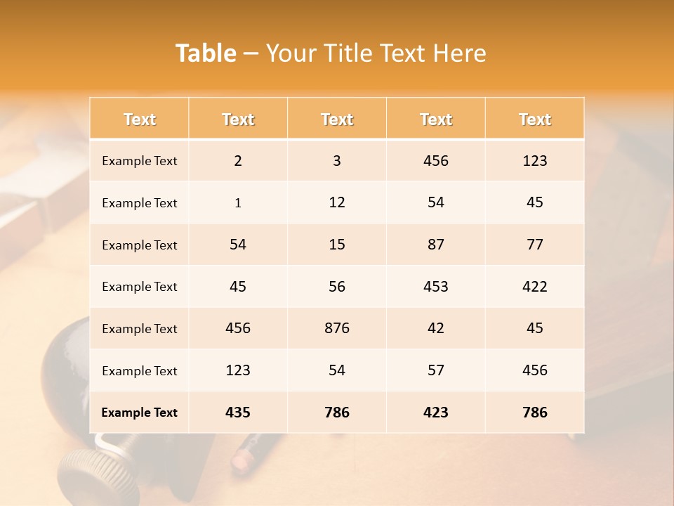 Hobby Curly Measure PowerPoint Template