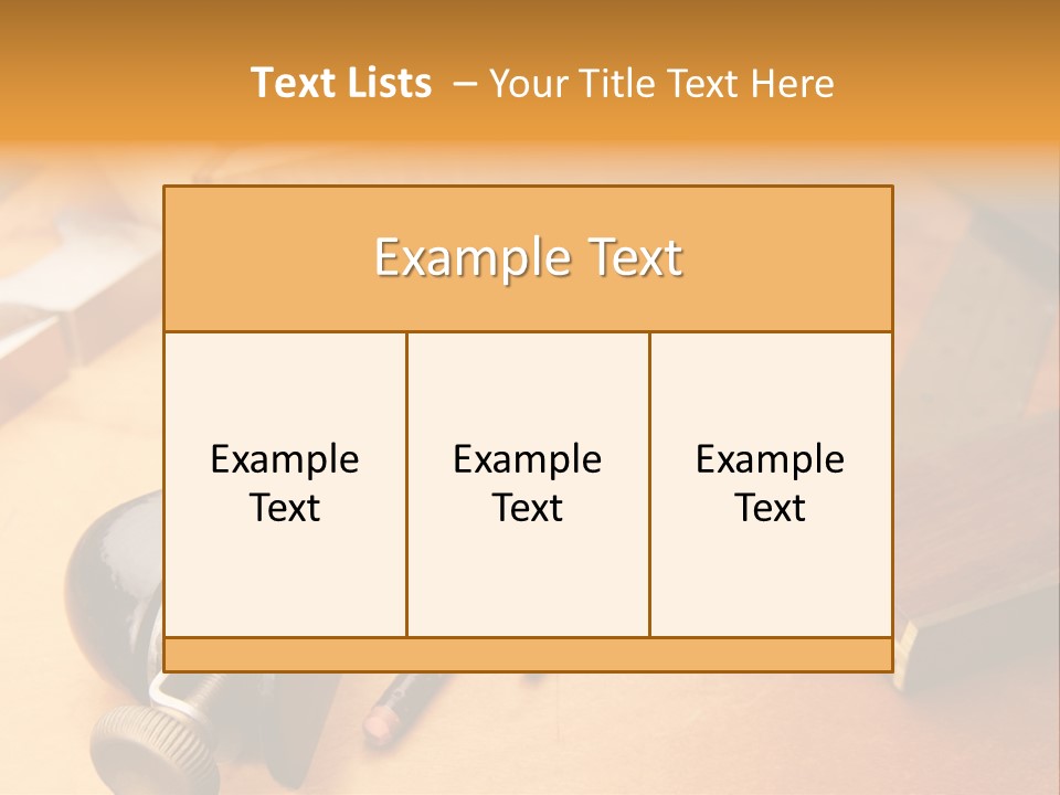 Hobby Curly Measure PowerPoint Template