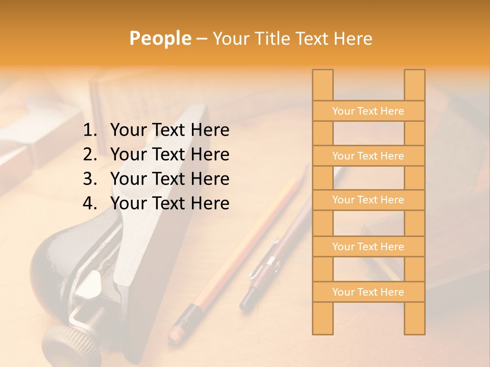 Hobby Curly Measure PowerPoint Template