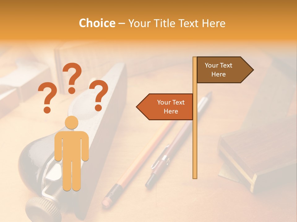 Hobby Curly Measure PowerPoint Template