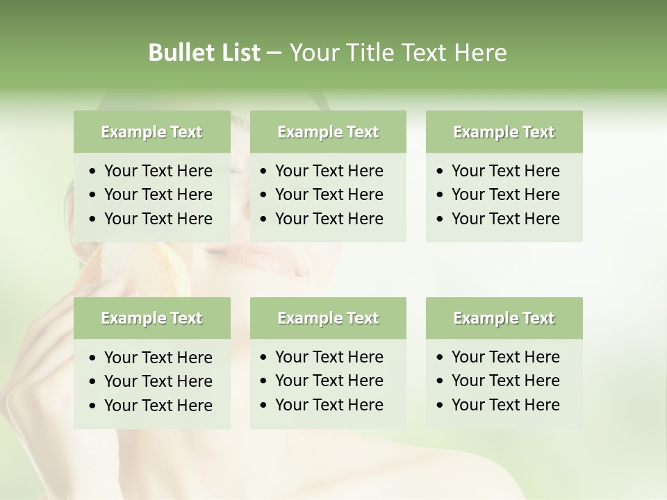 Wellness Care Background PowerPoint Template