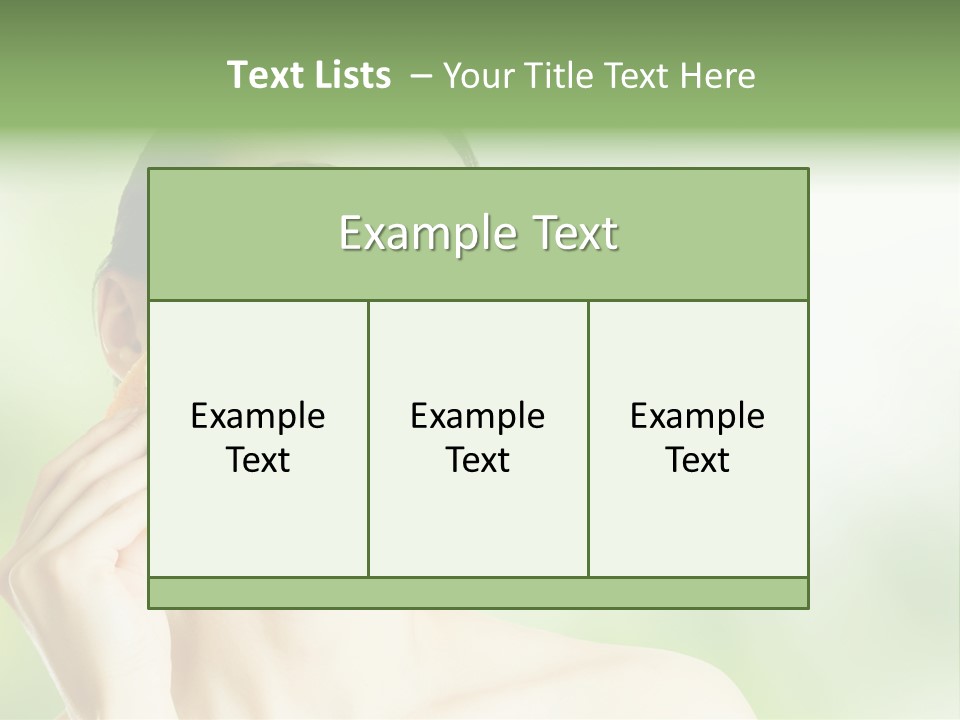 Wellness Care Background PowerPoint Template
