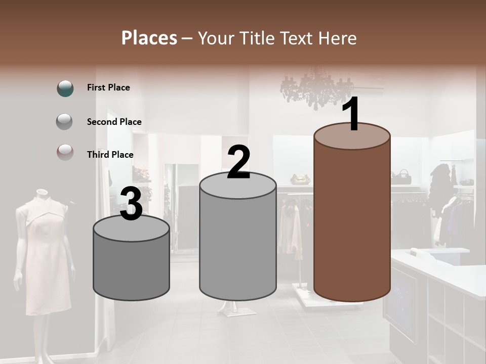 Reflection Fashion Floor PowerPoint Template