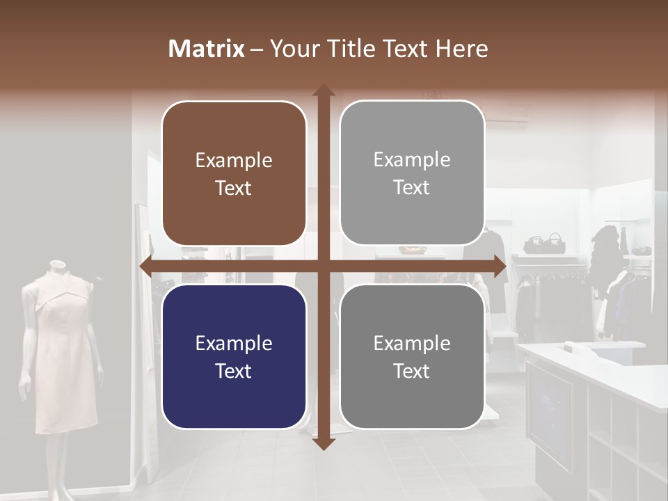 Reflection Fashion Floor PowerPoint Template