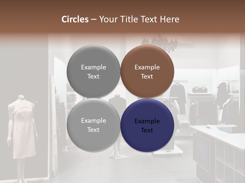 Reflection Fashion Floor PowerPoint Template