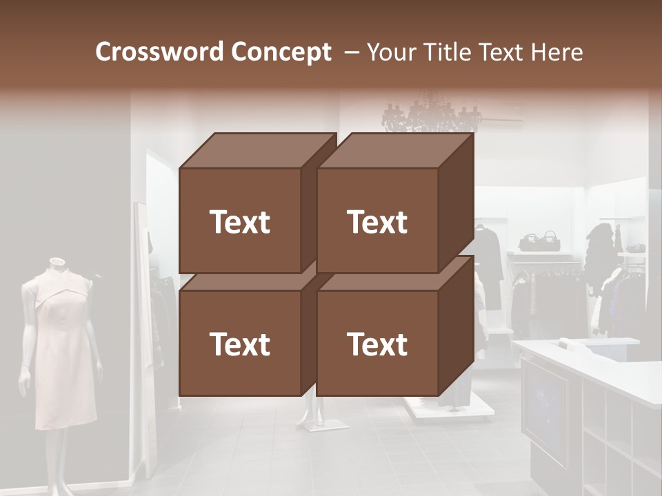 Reflection Fashion Floor PowerPoint Template