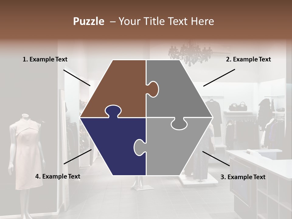 Reflection Fashion Floor PowerPoint Template