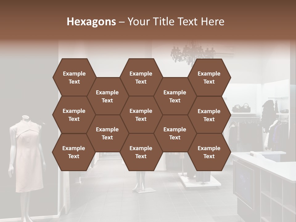 Reflection Fashion Floor PowerPoint Template