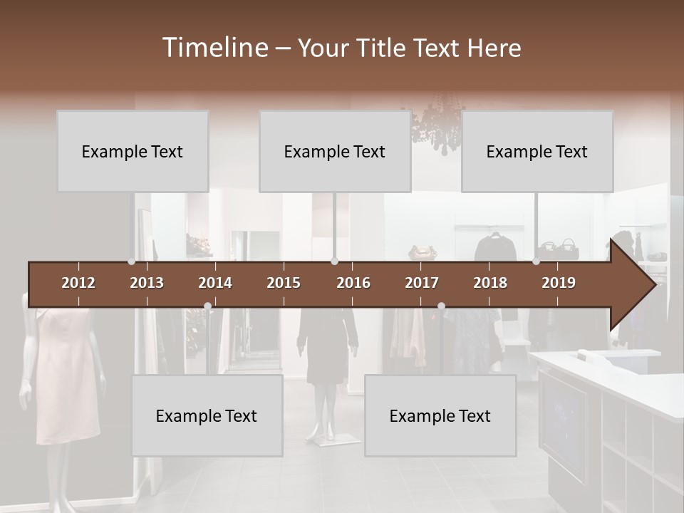 Reflection Fashion Floor PowerPoint Template