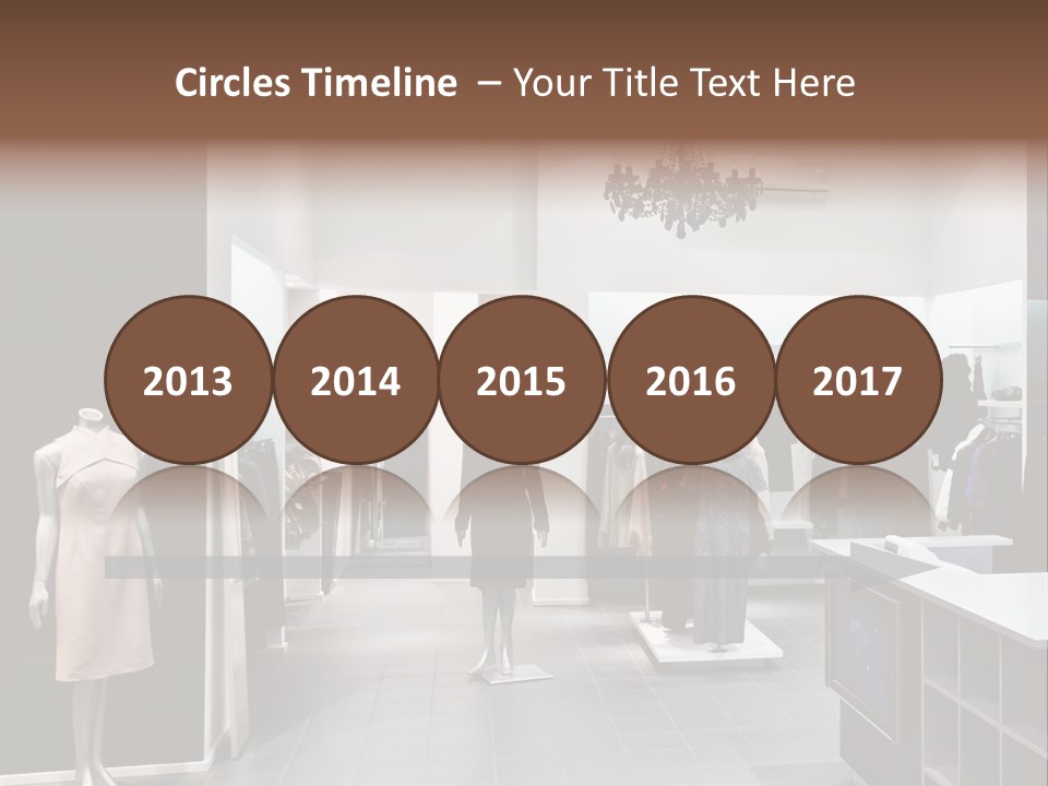 Reflection Fashion Floor PowerPoint Template
