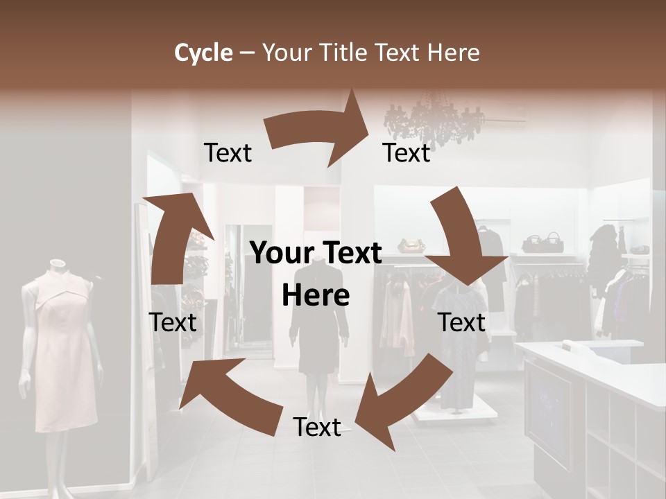 Reflection Fashion Floor PowerPoint Template