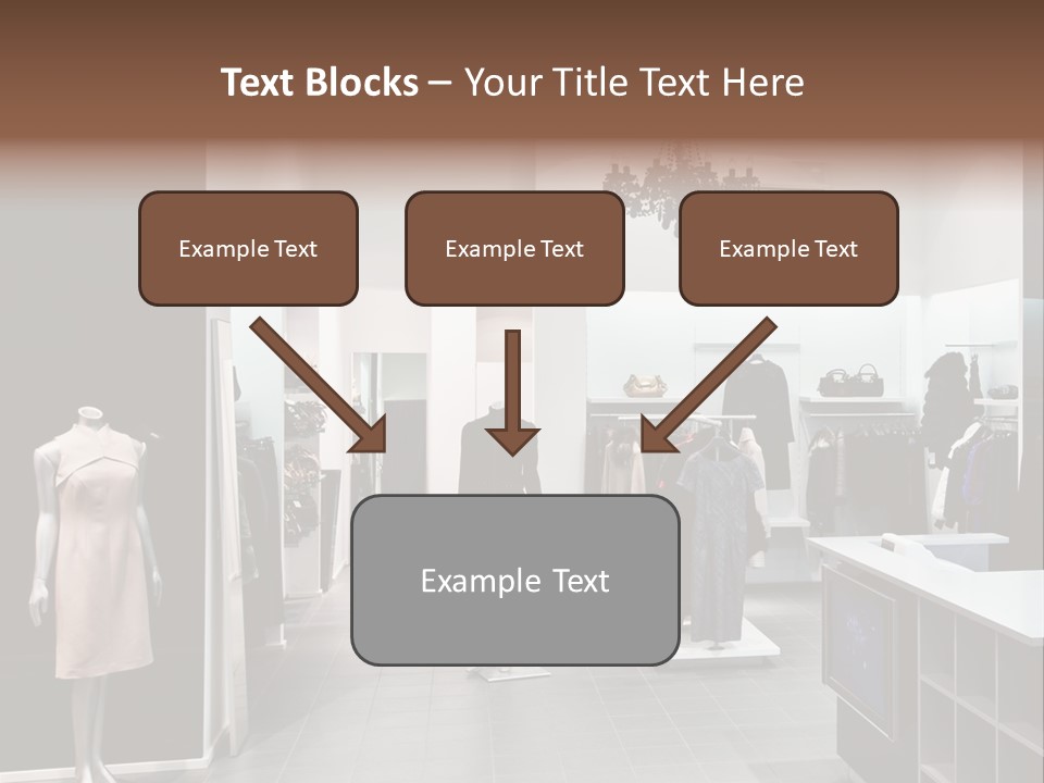 Reflection Fashion Floor PowerPoint Template