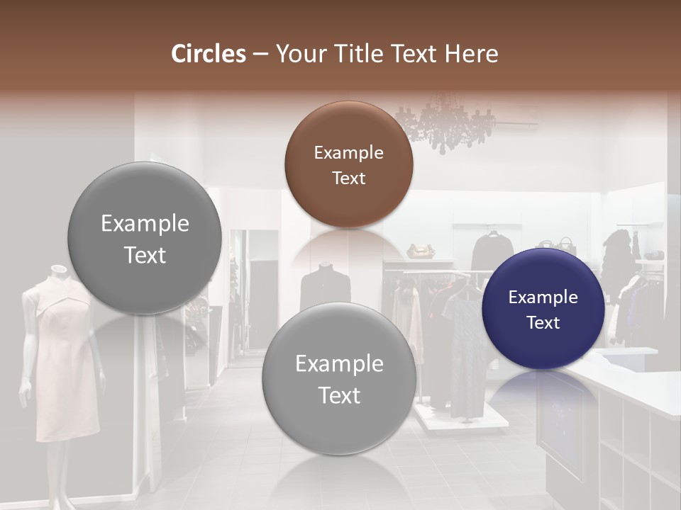 Reflection Fashion Floor PowerPoint Template