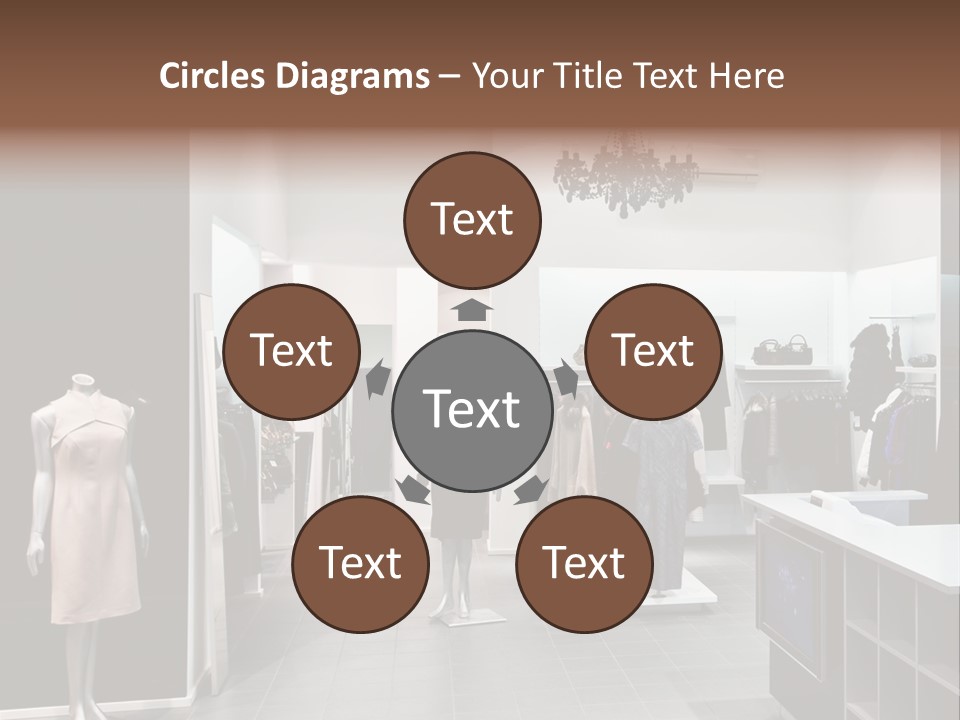 Reflection Fashion Floor PowerPoint Template