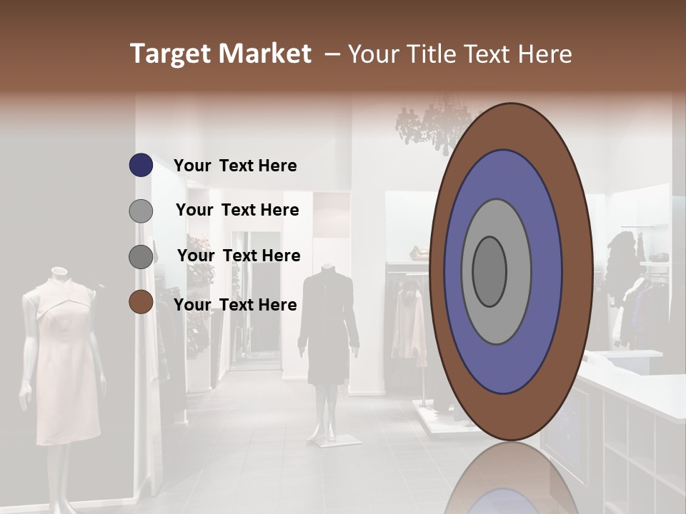 Reflection Fashion Floor PowerPoint Template