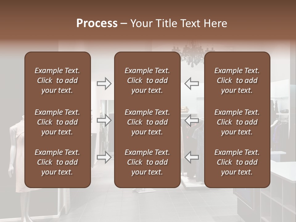 Reflection Fashion Floor PowerPoint Template