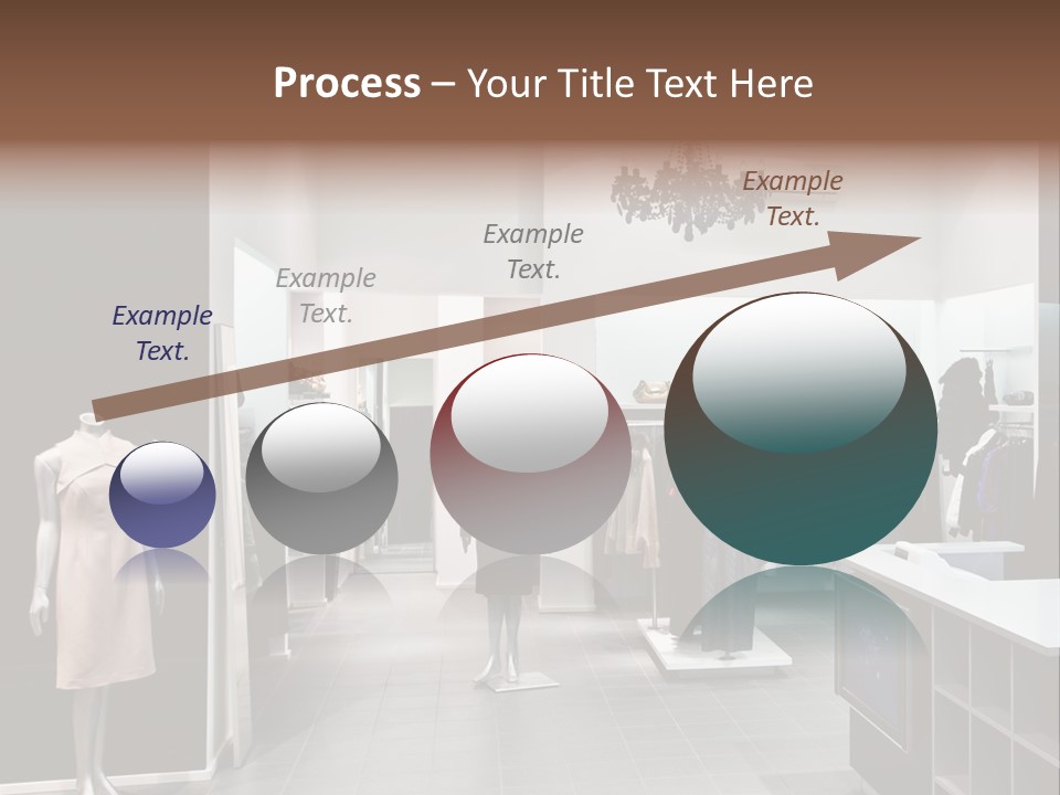 Reflection Fashion Floor PowerPoint Template