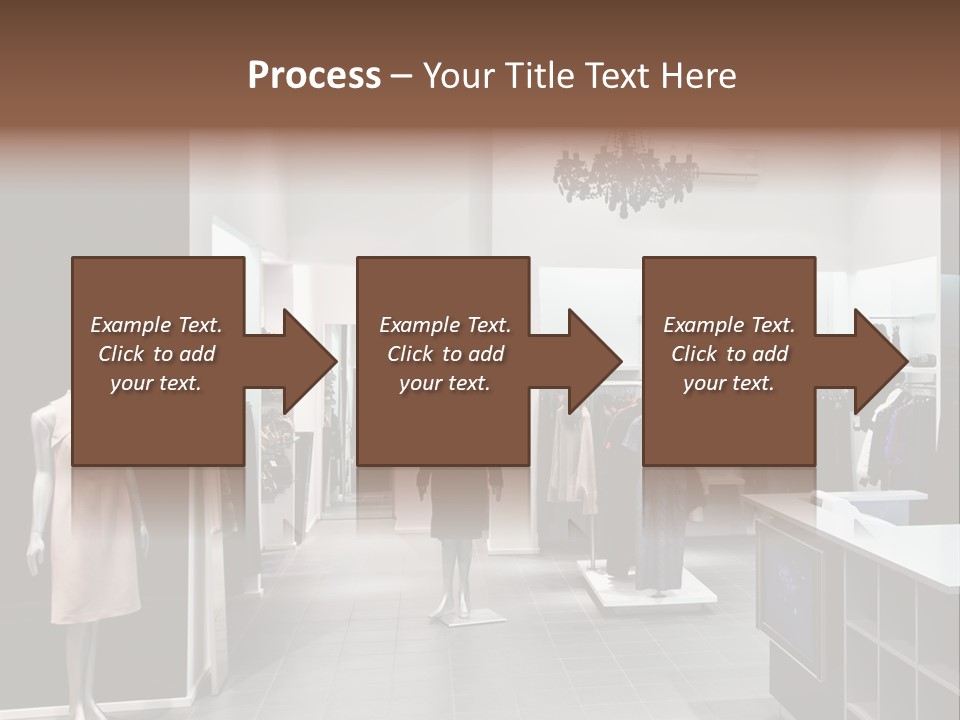 Reflection Fashion Floor PowerPoint Template
