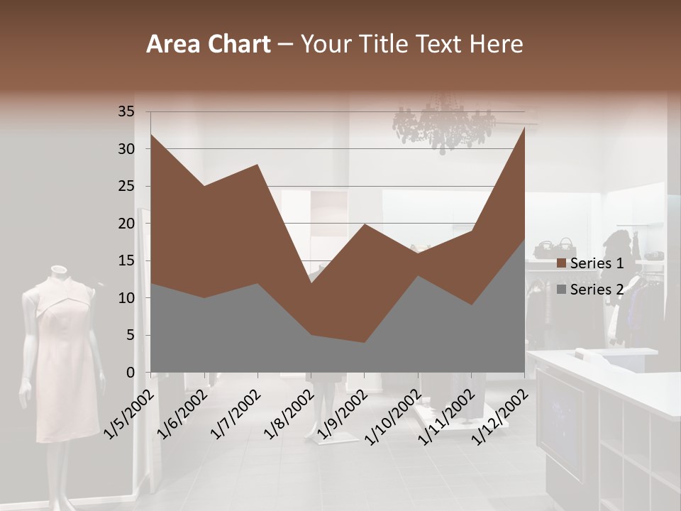 Reflection Fashion Floor PowerPoint Template