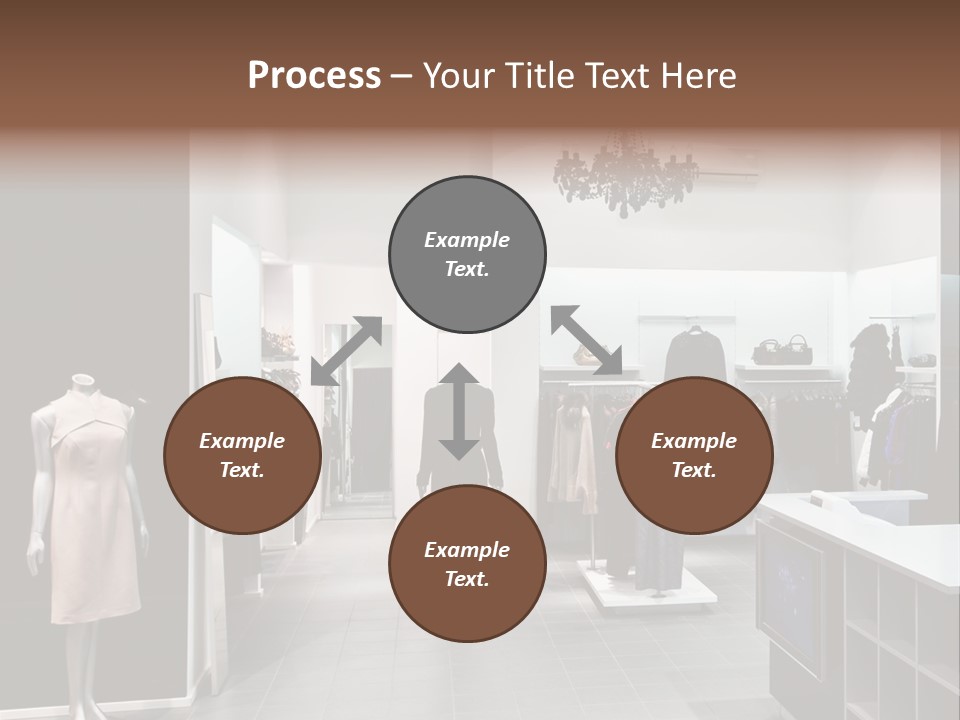 Reflection Fashion Floor PowerPoint Template