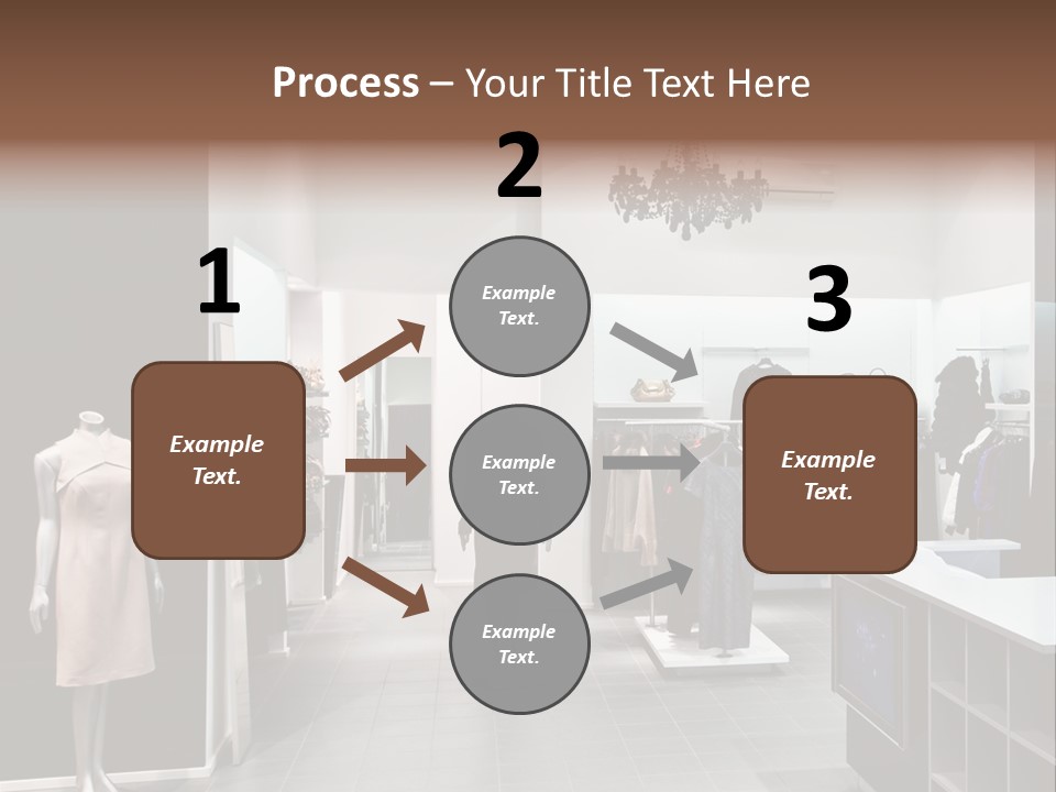 Reflection Fashion Floor PowerPoint Template