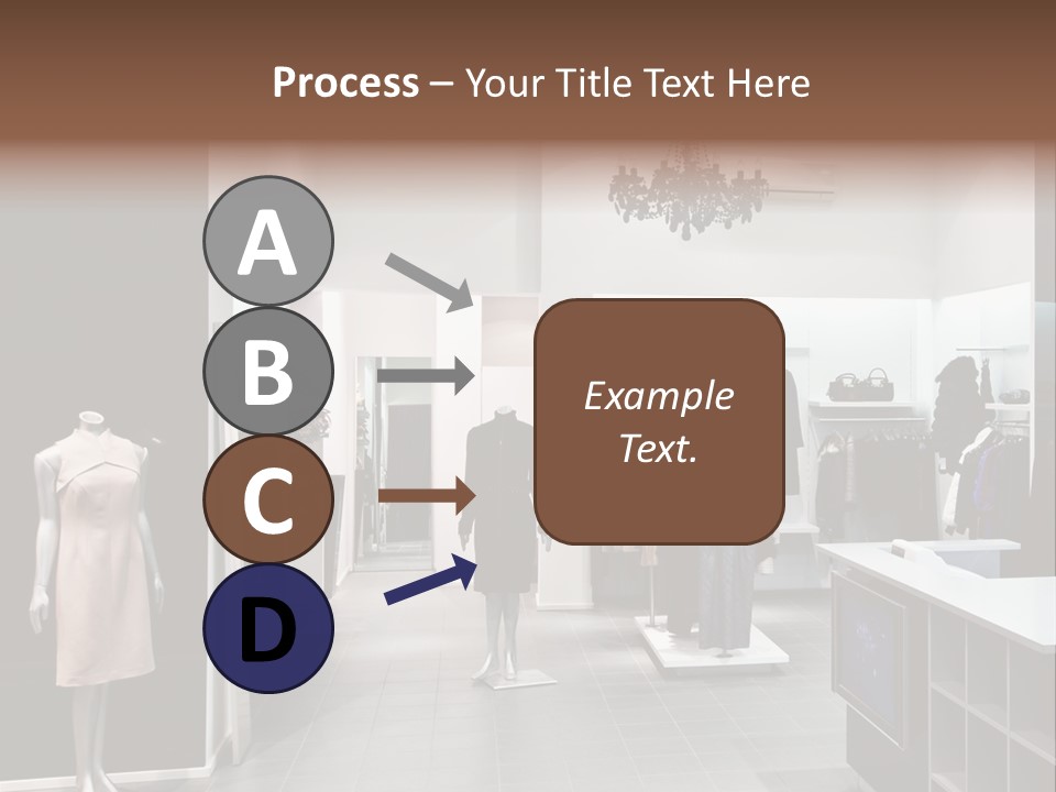 Reflection Fashion Floor PowerPoint Template