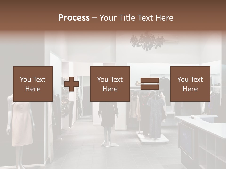 Reflection Fashion Floor PowerPoint Template