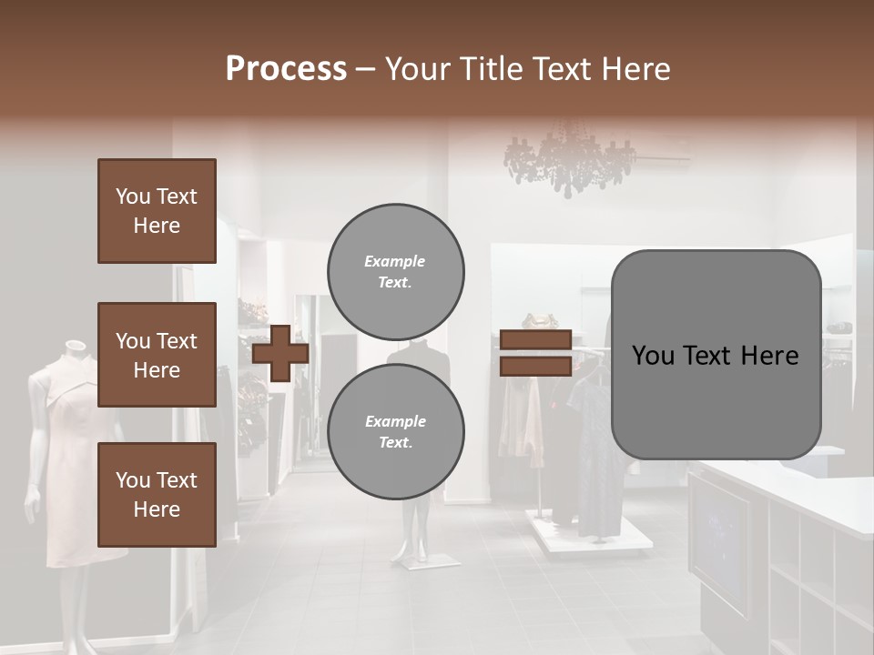 Reflection Fashion Floor PowerPoint Template