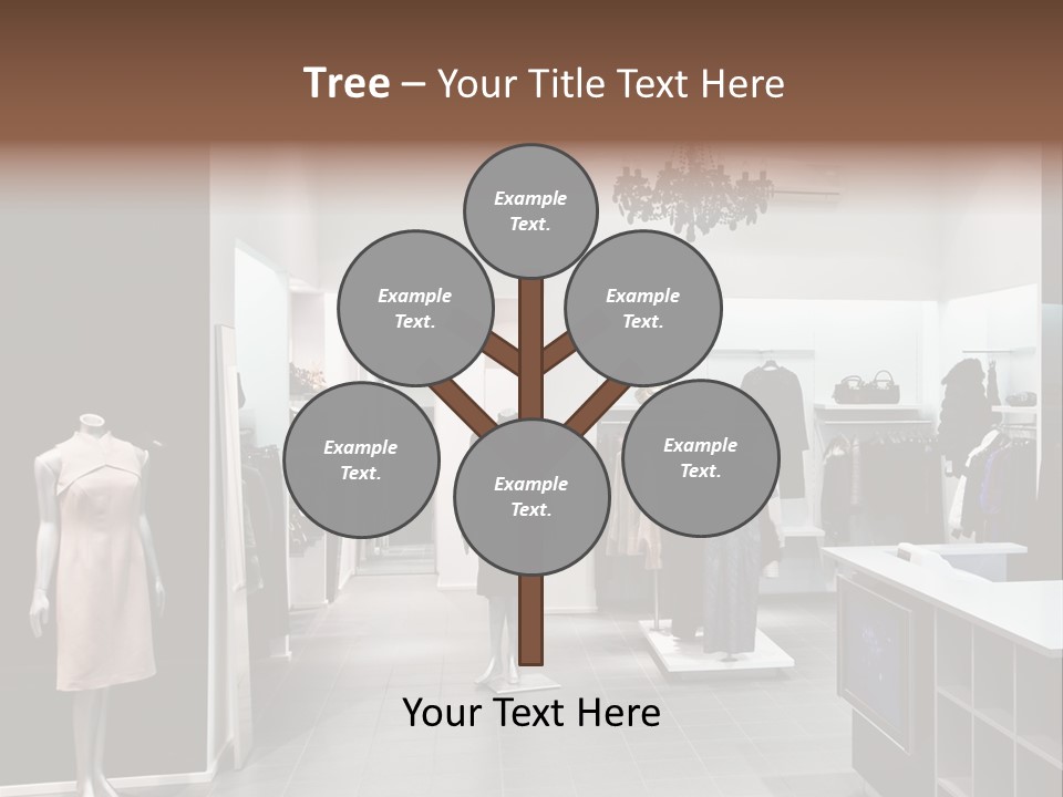 Reflection Fashion Floor PowerPoint Template