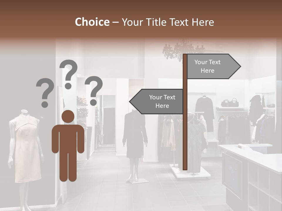 Reflection Fashion Floor PowerPoint Template