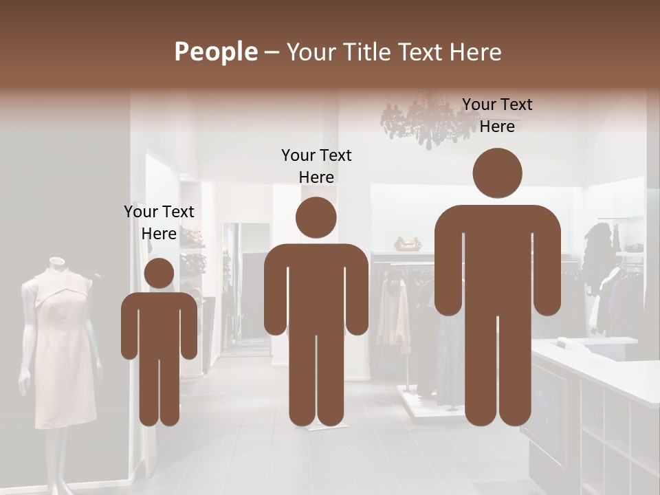 Reflection Fashion Floor PowerPoint Template