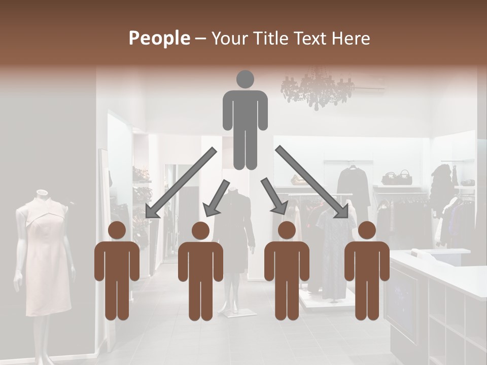 Reflection Fashion Floor PowerPoint Template