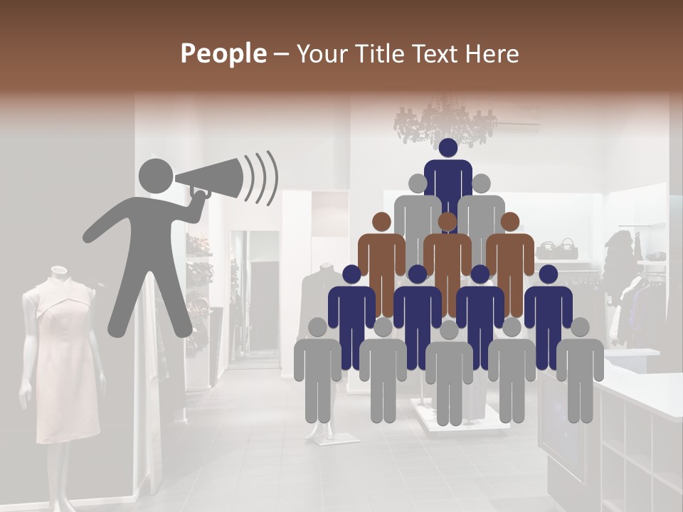 Reflection Fashion Floor PowerPoint Template