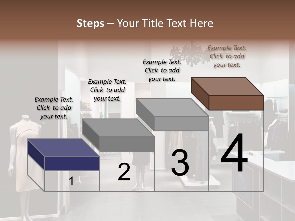 Reflection Fashion Floor PowerPoint Template